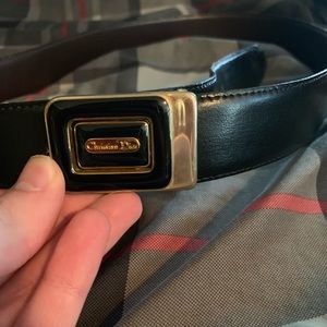 Christian Dior men’s belt